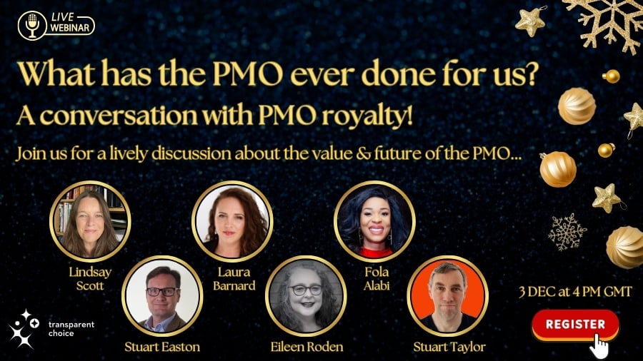 Webinar: What has the PMO ever done for us? 